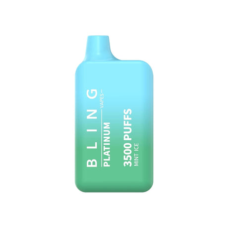 Bling Platinum Mint Ice Flavor - Disposable Vape