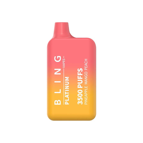 Bling Platinum Pineapple Mango Peach Flavor - Disposable Vape