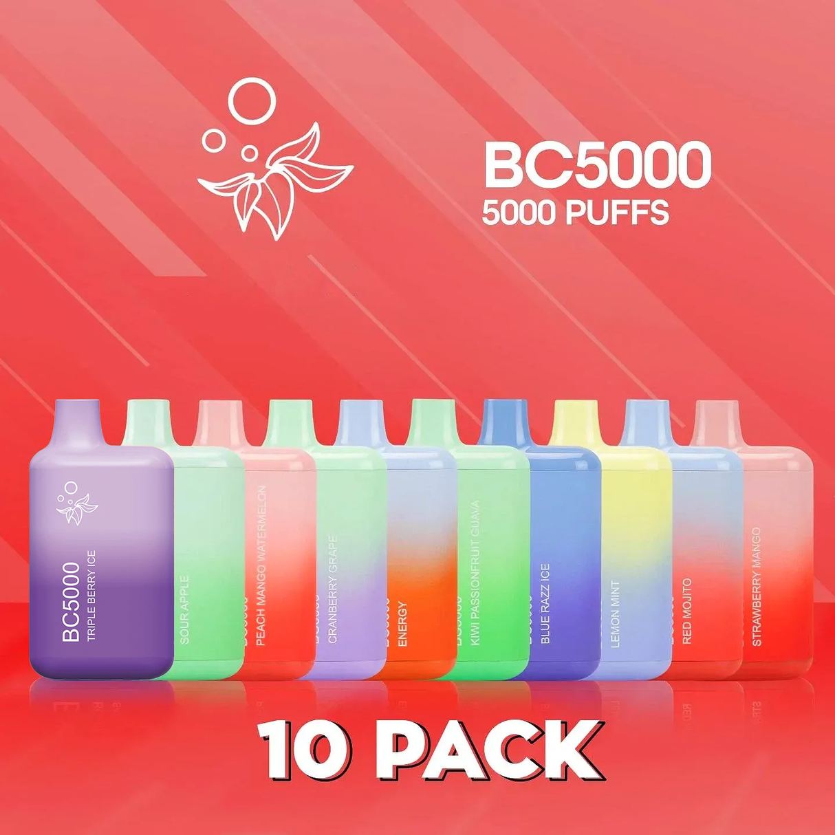 EBCREATE BC5000  Vapes - (10 Pack)