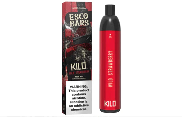 Esco Bars Kilo Wild Strawberry Flavor - Disposable Vape