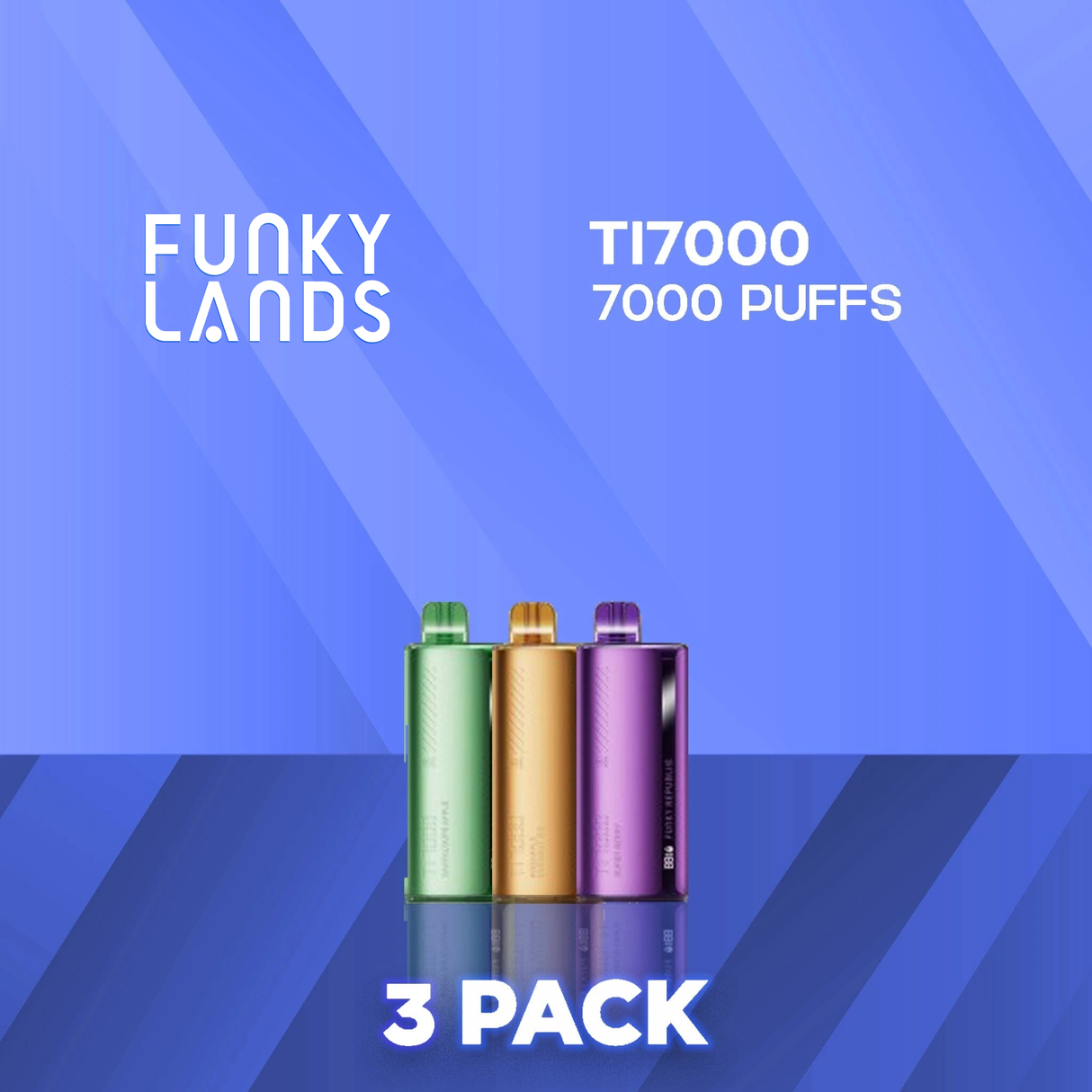 Funky Republic Ti7000 - (3 Pack)