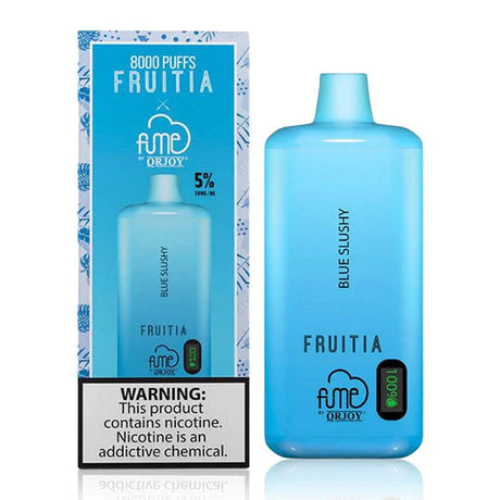 Fruitia x Fume Blue Slushy Flavor - Disposable Vape