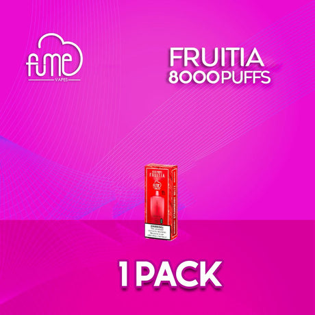 Fruitia x Fume Flavor - Disposable Vape