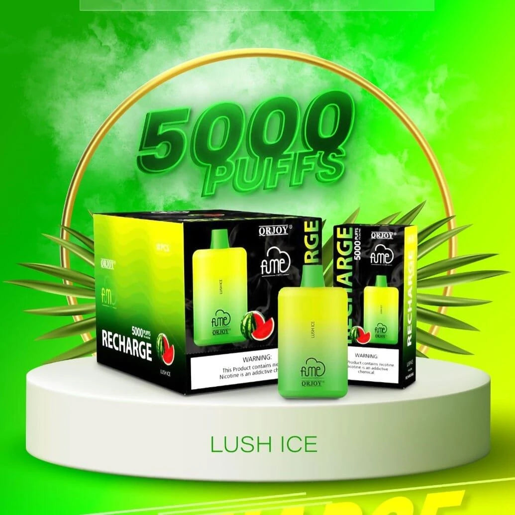 Fume Recharge Lush Ice Flavor - Disposable Vape