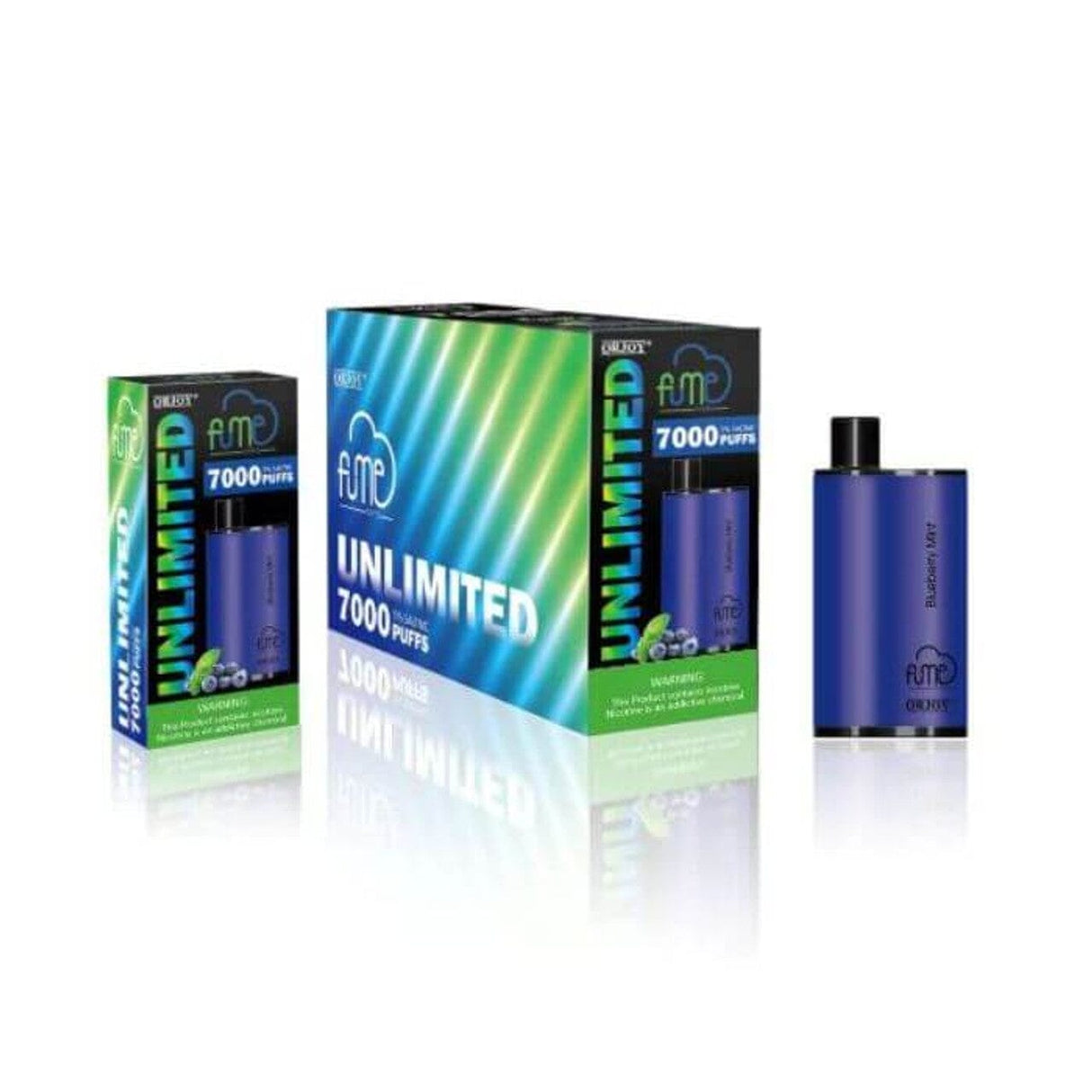 Fume Unlimited Blueberry Mint Flavor - Disposable Vape