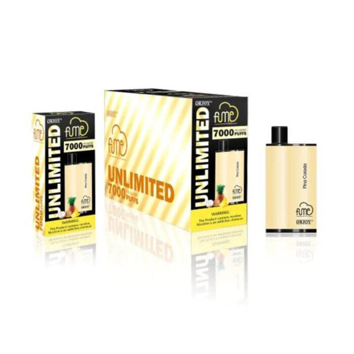 Fume Unlimited Pina Colada Flavor - Disposable Vape