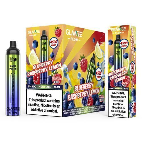 Glamee Flow Blueberry Raspberry Lemon Flavor - Disposable Vape