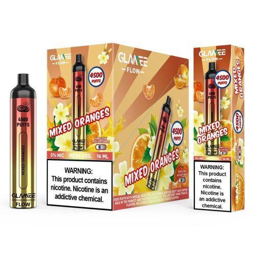 Glamee Flow Mixed Oranges Flavor - Disposable Vape