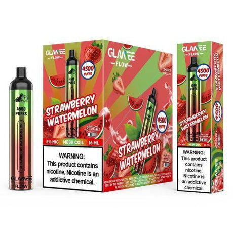 Glamee Flow Strawberry Watermelon Flavor - Disposable Vape