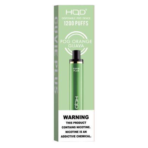 HQD Cuvie Plus Pog Orange Guava Flavor - Disposable Vape