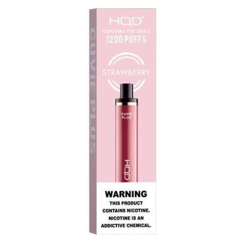 HQD Cuvie Plus Strawberry Flavor - Disposable Vape