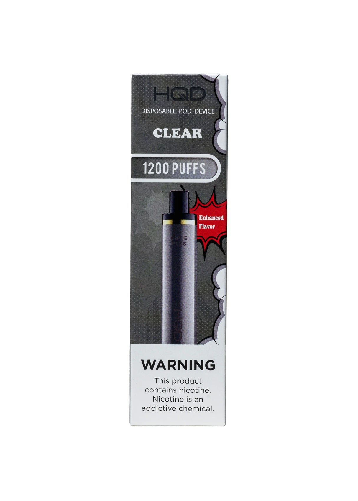 HQD Cuvie Plus Clear Flavor - Disposable Vape