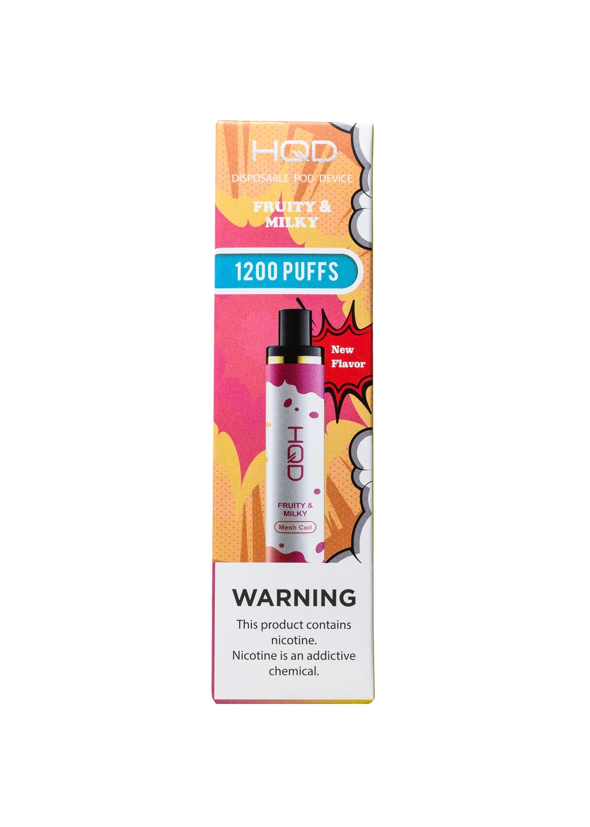 HQD Cuvie Plus Fruity & Milky Flavor - Disposable Vape