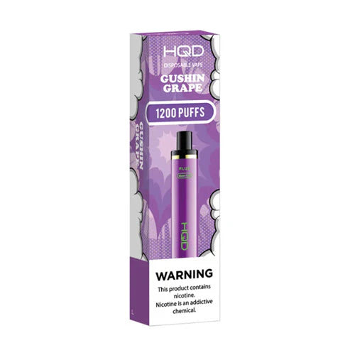 HQD Cuvie Plus Gushin Grape Flavor - Disposable Vape