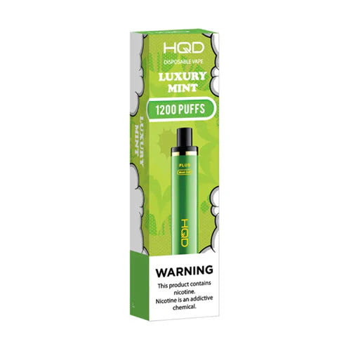 HQD Cuvie Plus Luxury Mint Flavor - Disposable Vape