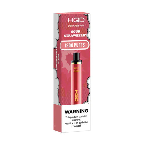 HQD Cuvie Plus Sour Strawberry Flavor - Disposable Vape