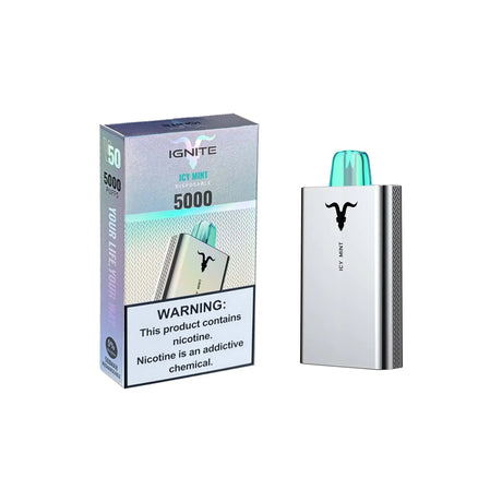 Ignite V50 Icy Mint Flavor - Disposable Vape