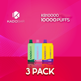 Kado Bar KB10000 - (3 Pack)