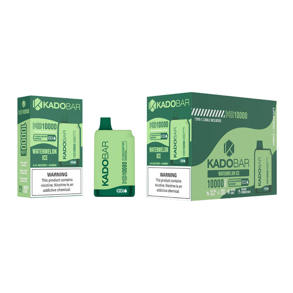 Kado Bar KB10000 Watermelon Ice Flavor - Disposable Vape