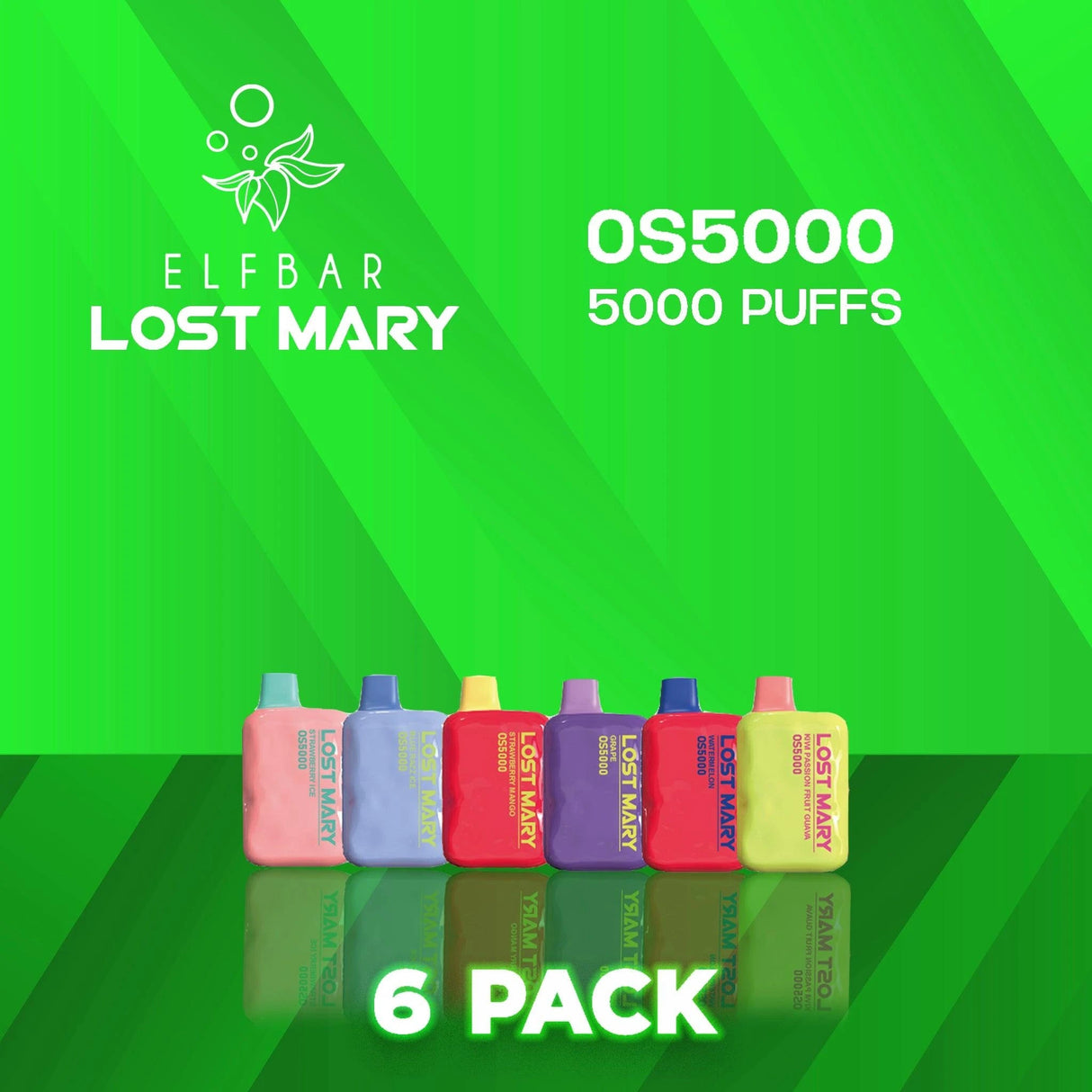 Lost Mary OS5000 Flavor - Disposable Vape
