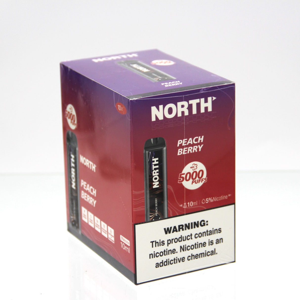 North 5000 Peach Berry Flavor - Disposable Vape