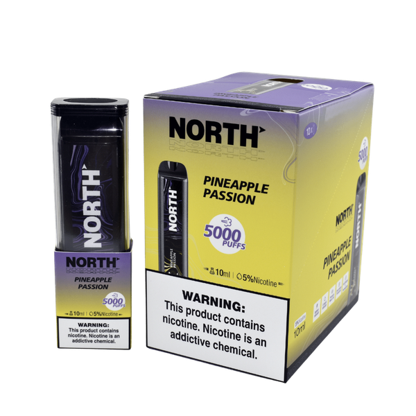 North 5000 Pineapple Passion Flavor - Disposable Vape
