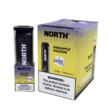 North 5000 Pineapple Passion Flavor - Disposable Vape