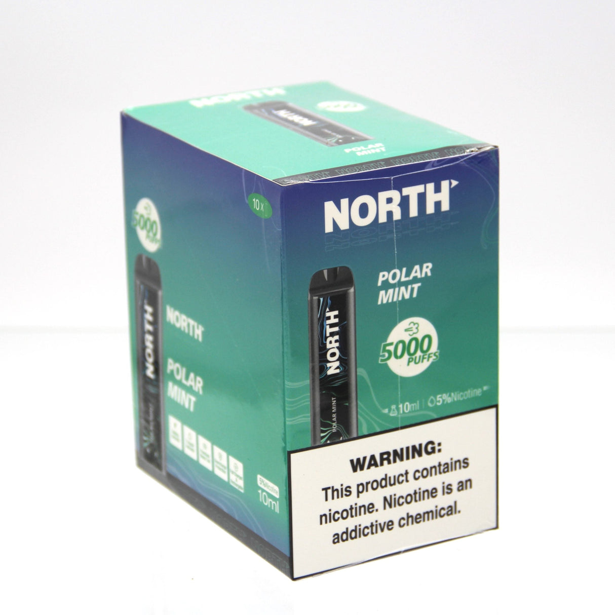 North 5000 Polar Mint Flavor - Disposable Vape