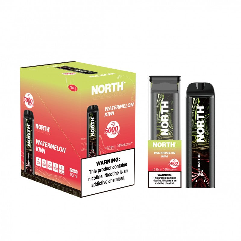 North 5000 Watermelon Kiwi Flavor - Disposable Vape