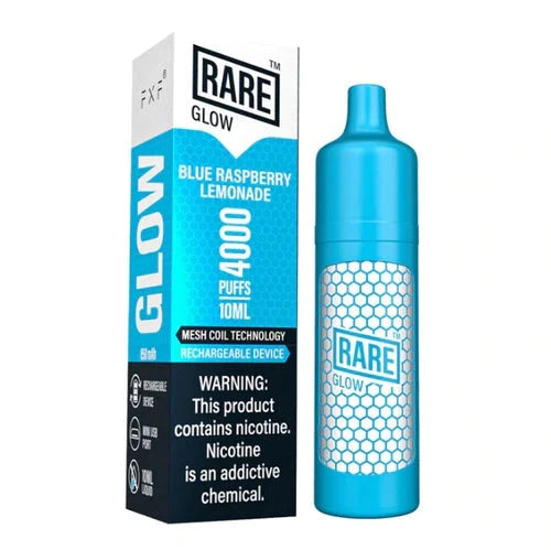 Rare Glow Mesh Blue Raspberry Lemonade Flavor - Disposable Vape