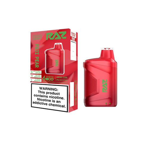 Raz CA6000 Fuji Pear Flavor - Disposable Vape