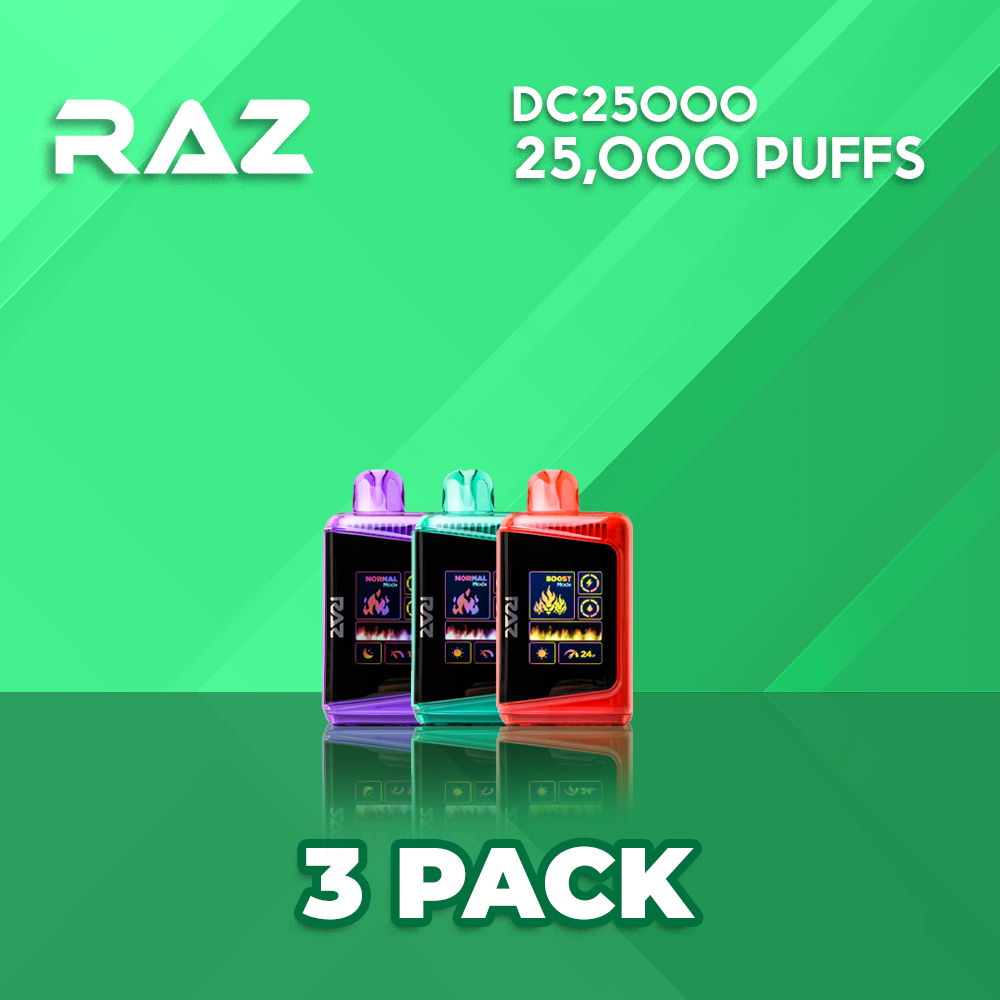 Raz DC25000 - 3 Pack