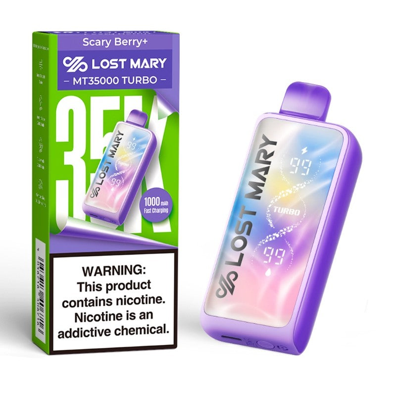 Scary Berry+ Lost Mary MT35000 Turbo Vape