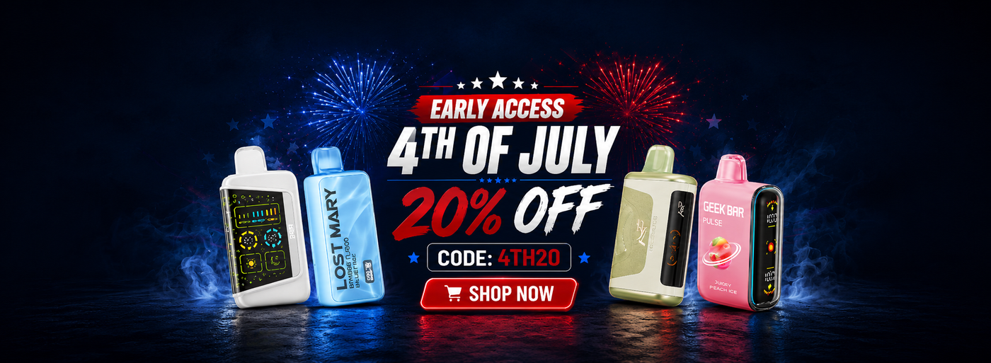 Smoker's World Early 4th of July Sale