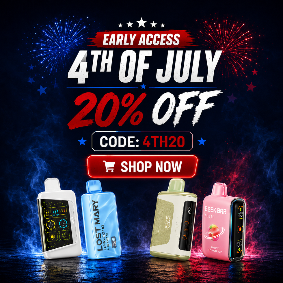 Smoker's World Early 4th of July Sale