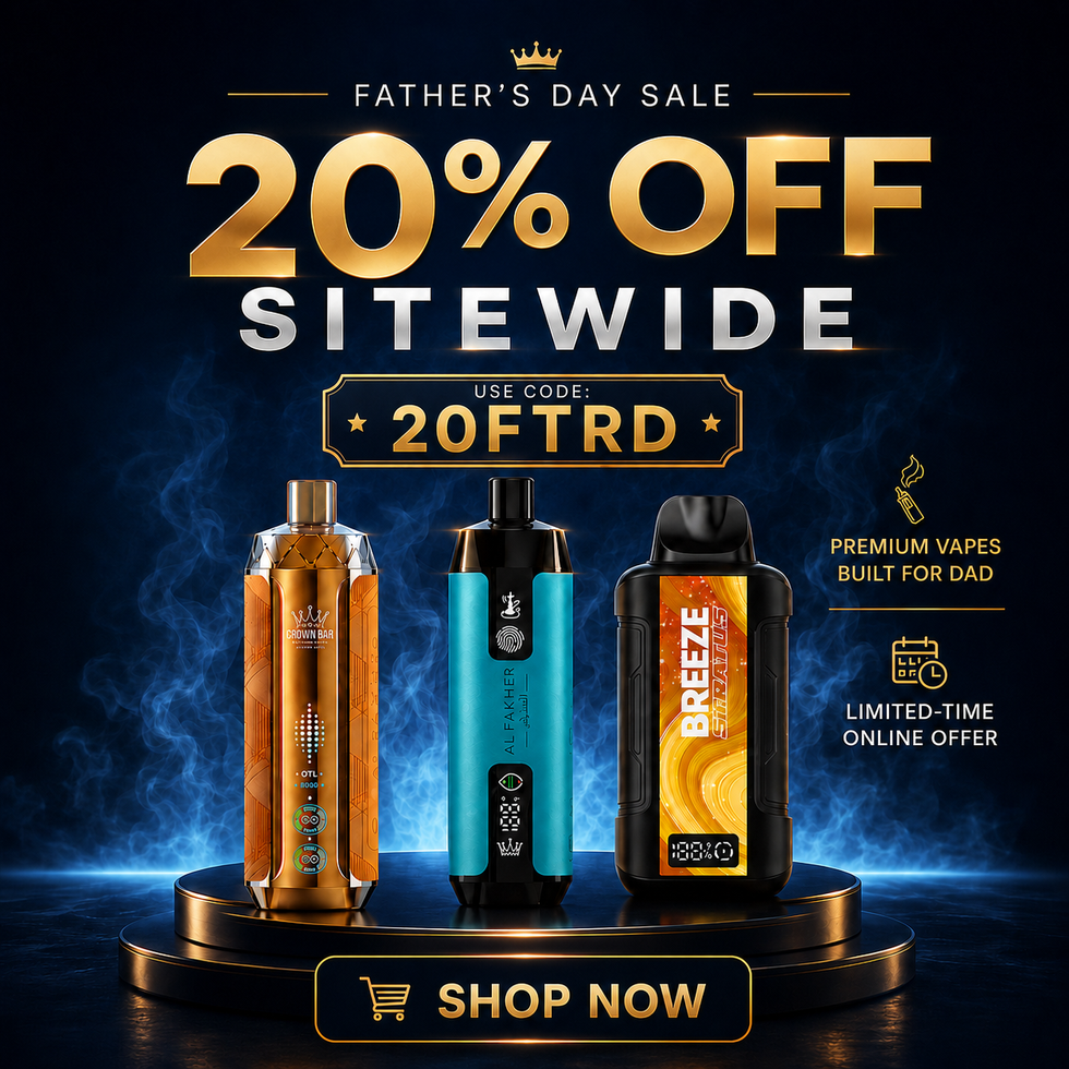 Father's Day Sale 20% Off Sitewide