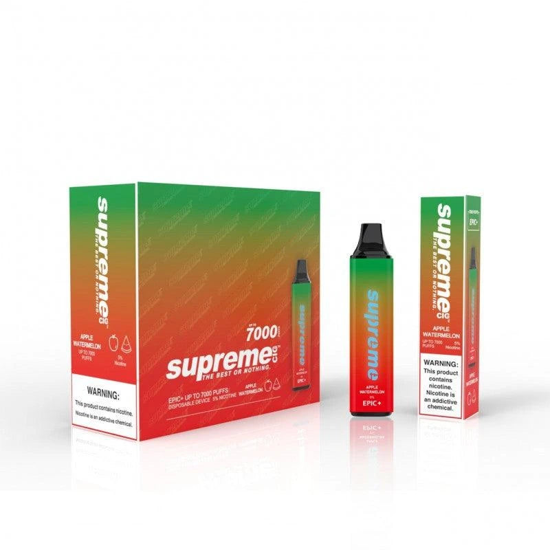 Supreme Epic Plus Apple Watermelon Flavor - Disposable Vape