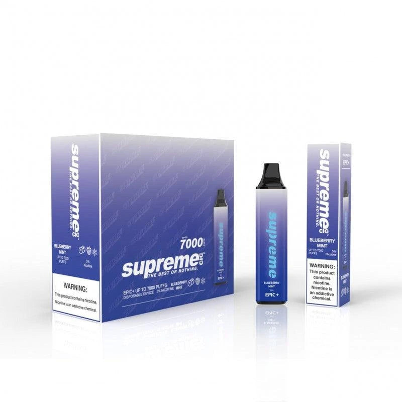 Supreme Epic Plus Blueberry Mint Flavor - Disposable Vape