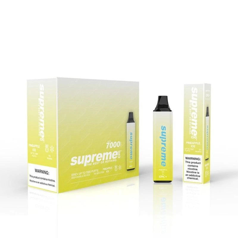 Supreme Epic Plus Pineapple Ice Flavor - Disposable Vape