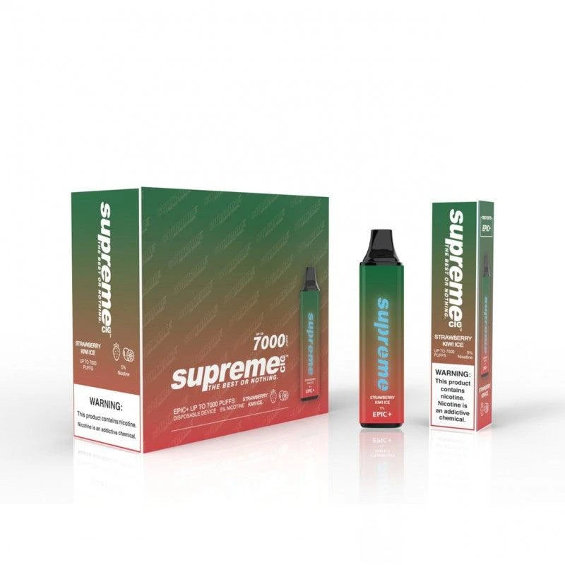 Supreme Epic Plus Strawberry Kiwi Ice Flavor - Disposable Vape