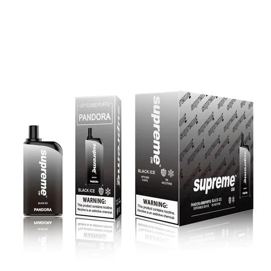Supreme Pandora Black Ice Flavor - Disposable Vape