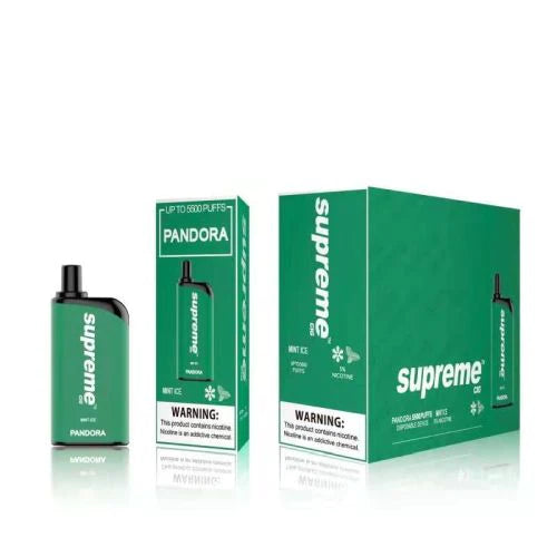 Supreme Pandora Pure Mint Flavor - Disposable Vape