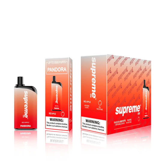 Supreme Pandora Red Apple Flavor - Disposable Vape