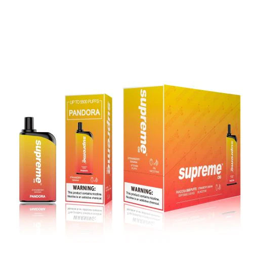 Supreme Pandora Strawberry Banana Flavor - Disposable Vape