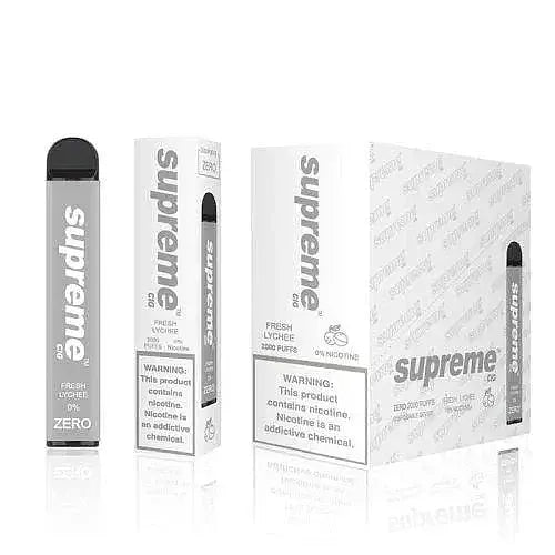 Supreme Zero Fresh Lychee Flavor - Disposable Vape