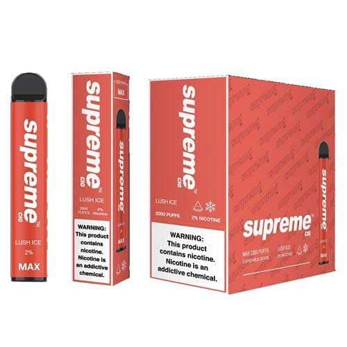 Supreme Zero Lush Ice Flavor - Disposable Vape