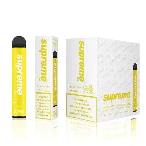 Supreme Zero Pina Colada Flavor - Disposable Vape