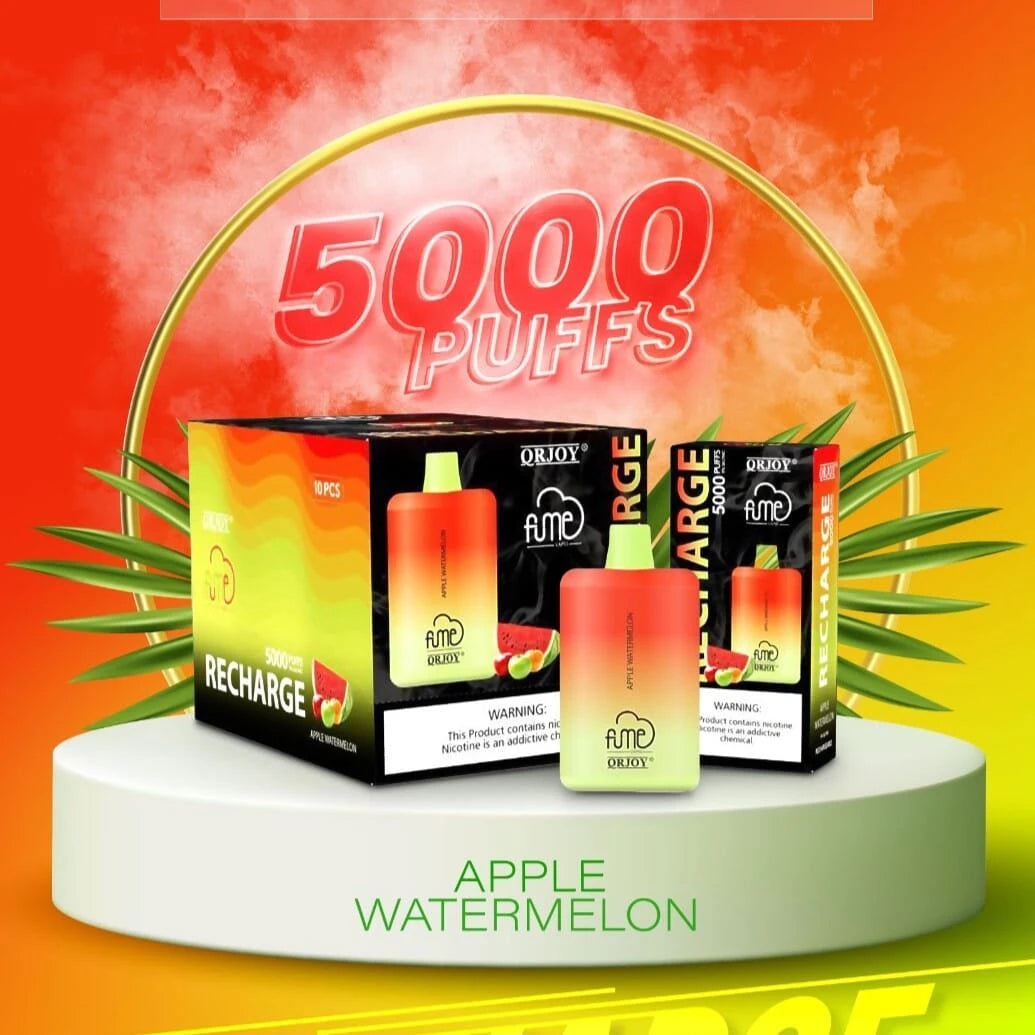 Fume Recharge 5000 Puffs Disposable Vape - 3 Pack-