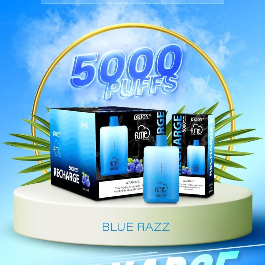 Fume Recharge 5000 Puffs Disposable Vape - 10 Pack-