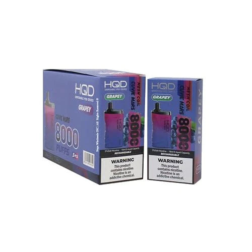 HQD Cuvie Mars Disposable Vape - 6 Pack-